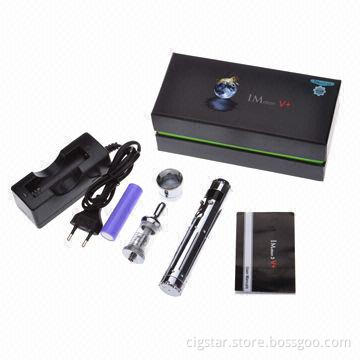 Variable Voltage and Power E-cigarette with 3D Display Tube, Battery Reverse Protection